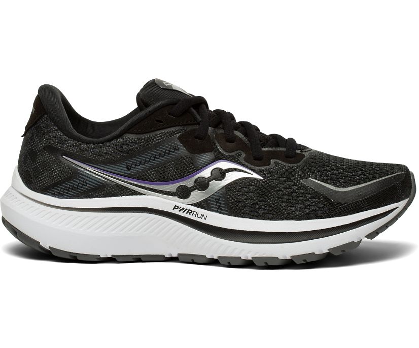 Saucony Omni 20 Ženske Running Patike Crne Bijele | IHJ3G5VQ