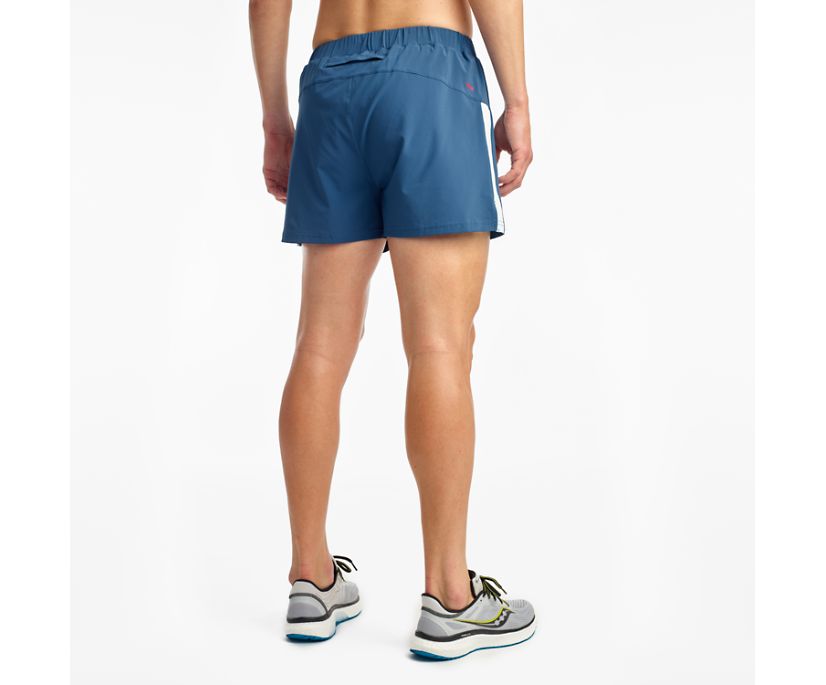 Saucony Outpace 3' Short Muške Hlače Plave | 8GFDCAGE