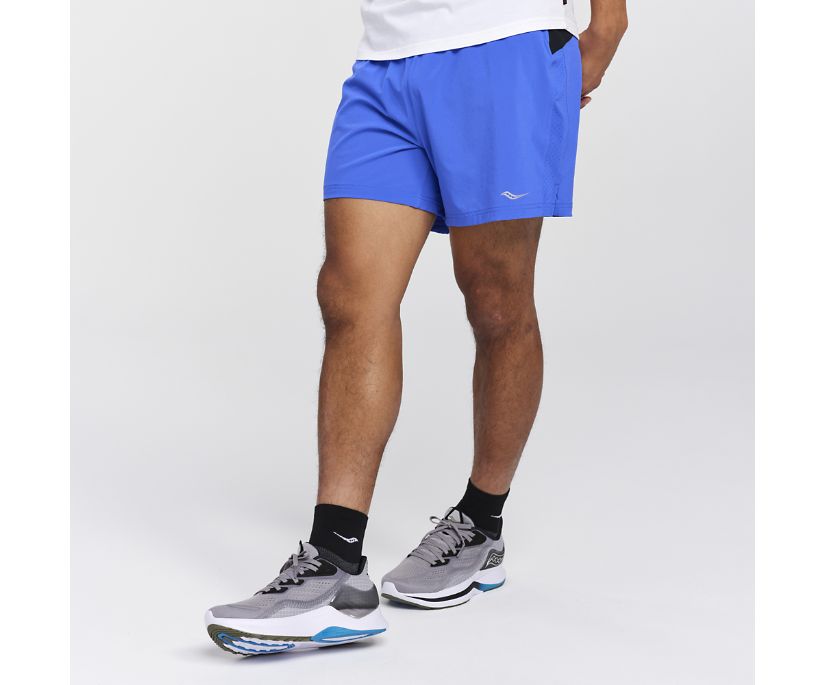 Saucony Outpace 5\' Short Muške Hlače Plave | 700ICPGF