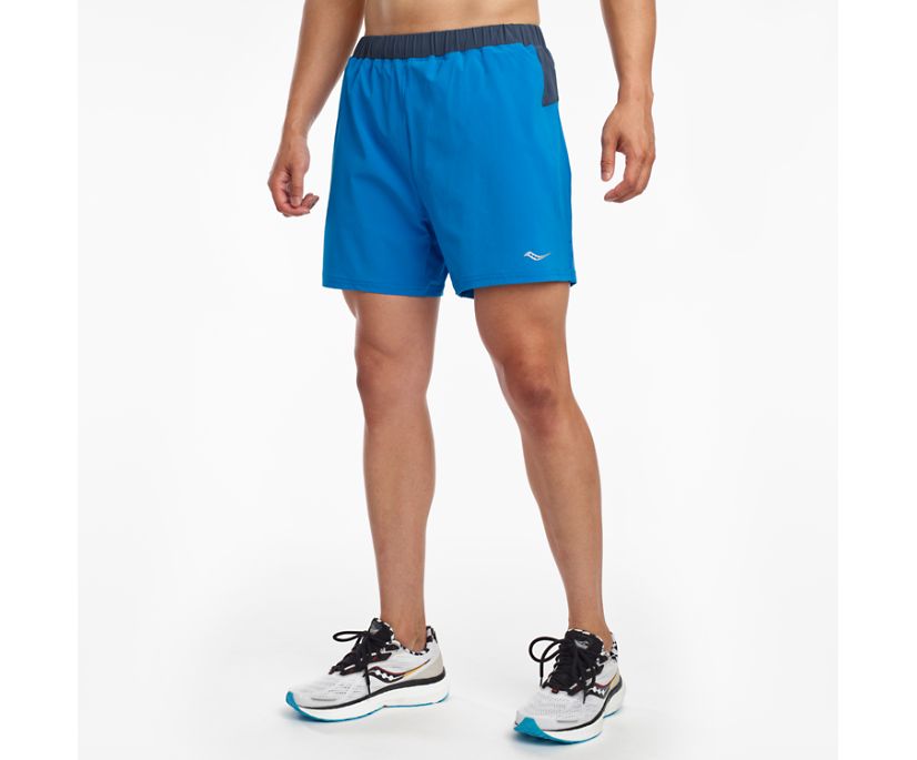 Saucony Outpace 5\' Short Muške Hlače Plave | L44L1VUP