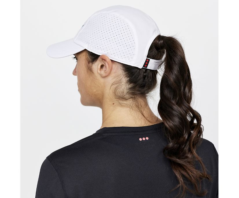 Saucony Outpace Hat Muške Šeširi Bijele | CIUK8D40