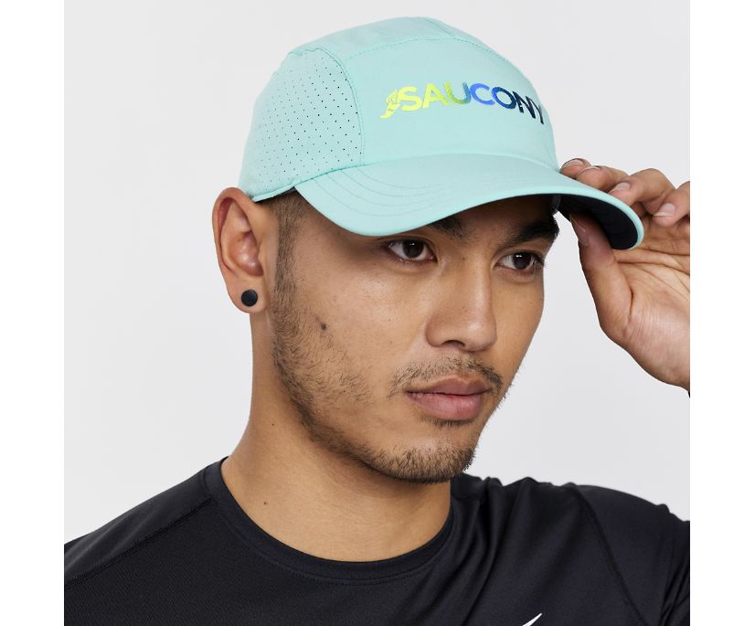 Saucony Outpace Hat Muške Šeširi Menta | 48RAROUP