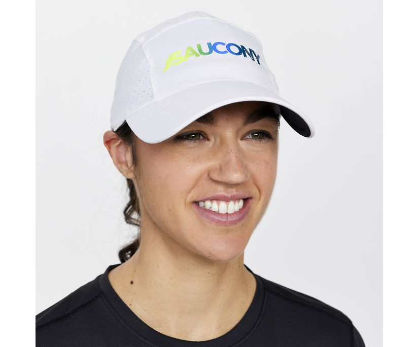 Saucony Outpace Hat Ženske Šeširi Bijele | RPSE113Z