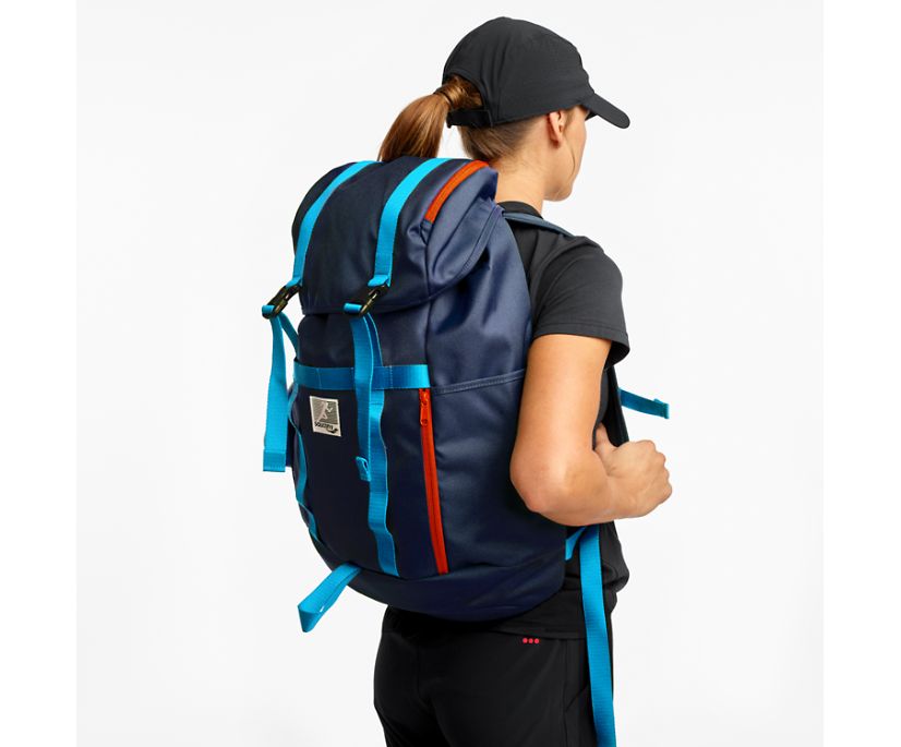 Saucony Overhaul Backpack Muške Torbe I Ruksaci Sive Plave | GVWOV6SA