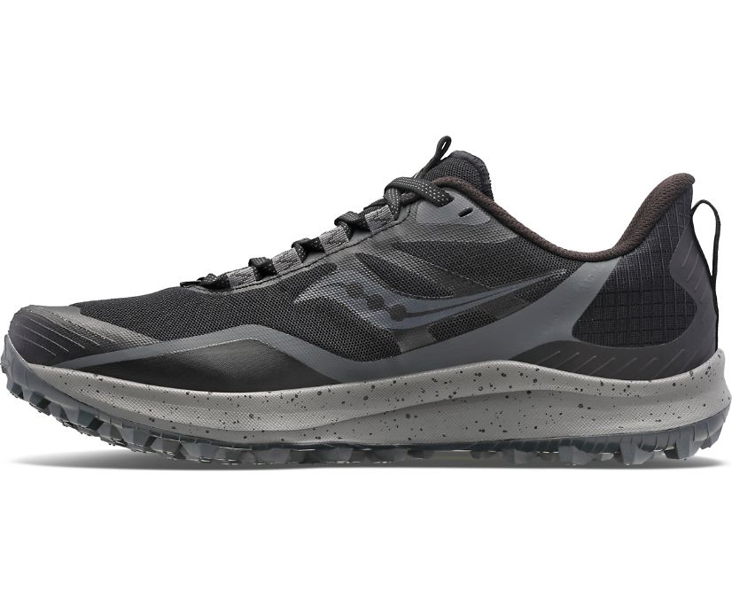 Saucony Peregrine 12 Muške Hiking Patike Crne Tamno Sive | B0LSV49O