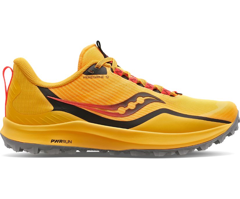 Saucony Peregrine 12 Ženske Running Patike Zlatne Crvene | 12NQD35A