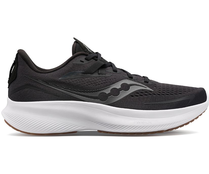 Saucony Ride 15 Ženske Running Patike Crne Srebrne | GV0AA9R7