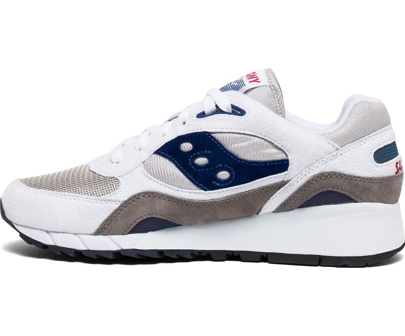 Saucony Shadow 6000 Muške Cipele Bijele Sive Tamnoplave | N1SQV10M