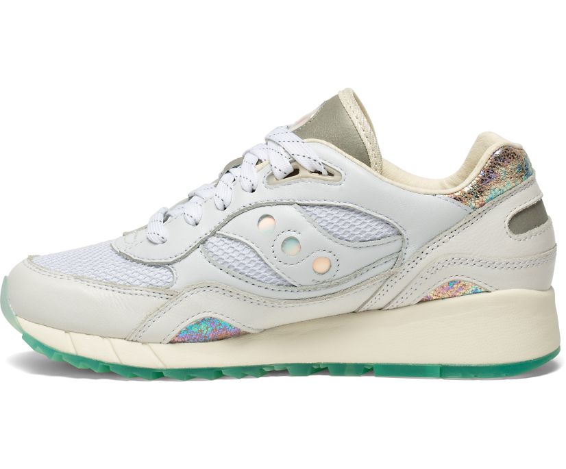 Saucony Shadow 6000 Pearl Muške Cipele Bijele Zlatne | HUC7EWSB