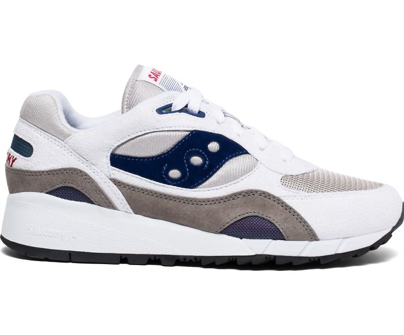 Saucony Shadow 6000 Ženske Cipele Bijele Sive Tamnoplave | 4LN6G4SL