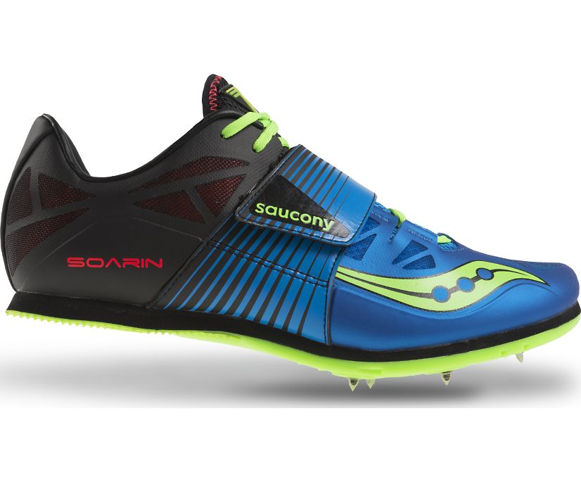 Saucony Soarin J 2 Muške Running Patike Plave Zelene | HLLGFFJ3