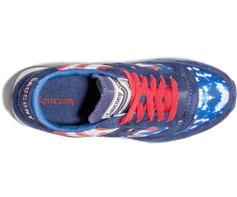 Saucony Stars & Stripes Jazz 81 Ženske Cipele Crvene Bijele Plave | BNMGHS1R