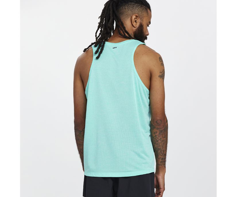 Saucony Stopwatch Singlet Muške Tops Menta | 2H2SSE13