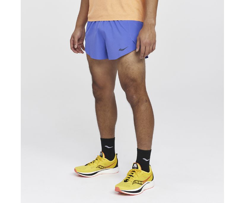 Saucony Time Trial 3\' Short Muške Hlače Plave | 2S7G9Z7J