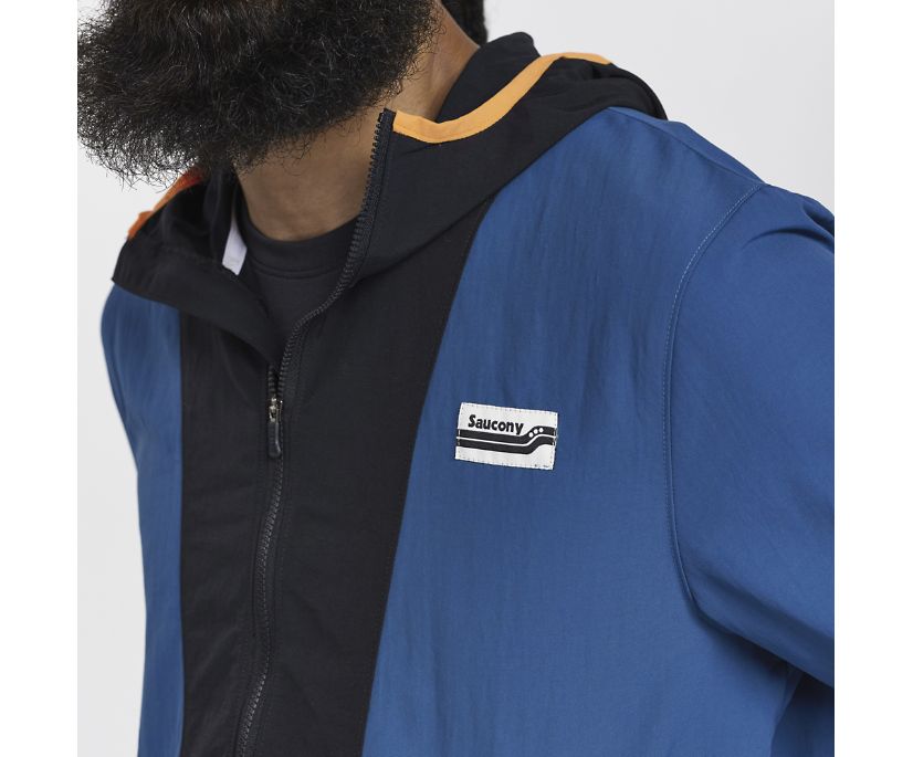 Saucony Track Anorak Muške Jakne Tamnoplave | NOBMDMDU