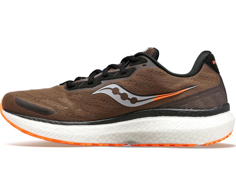 Saucony Triumph 19 Muške Running Patike Maslinasto Zelene Narančaste | 6JWBQA6A