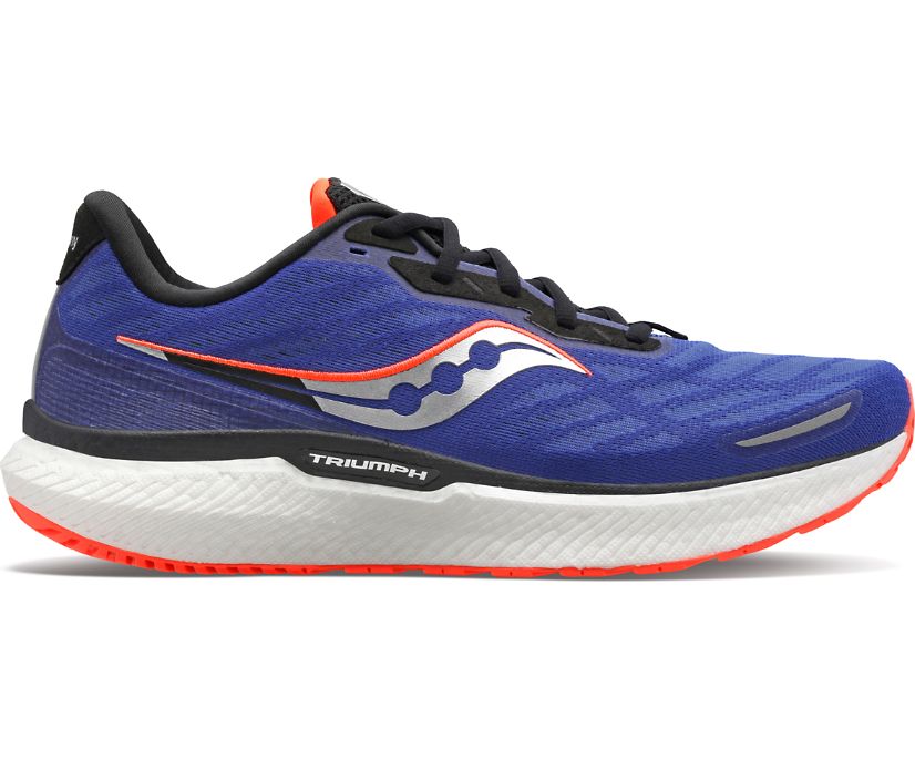 Saucony Triumph 19 Muške Running Patike Plave Crvene | AROG3C8W