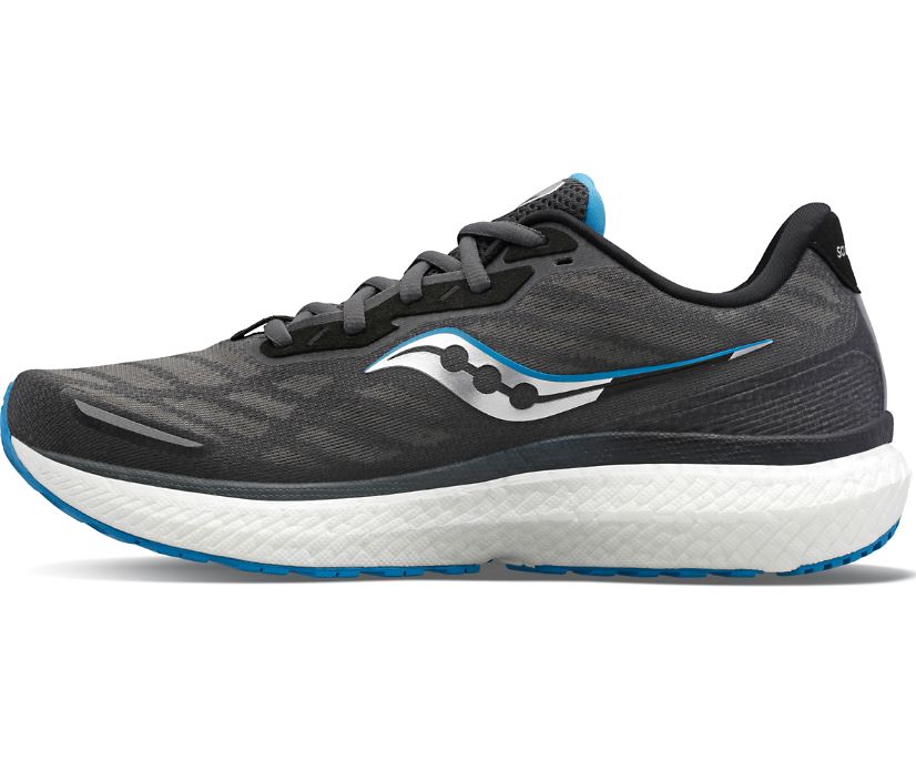 Saucony Triumph 19 Muške Running Patike Tamno Sive Plave | LNBU26AQ