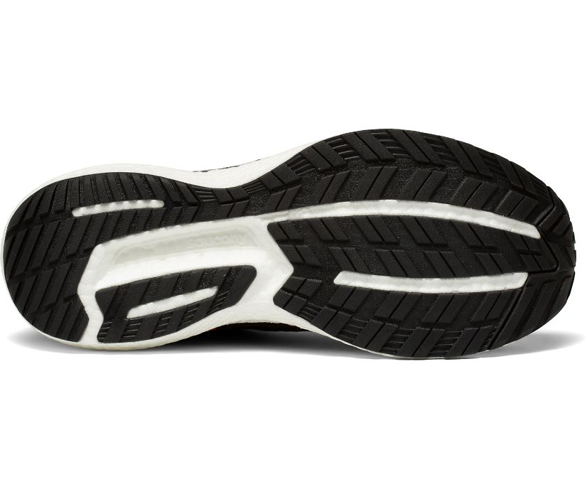 Saucony Triumph 19 Muške Walking Patike Crne Bijele | OXGJ5NRD