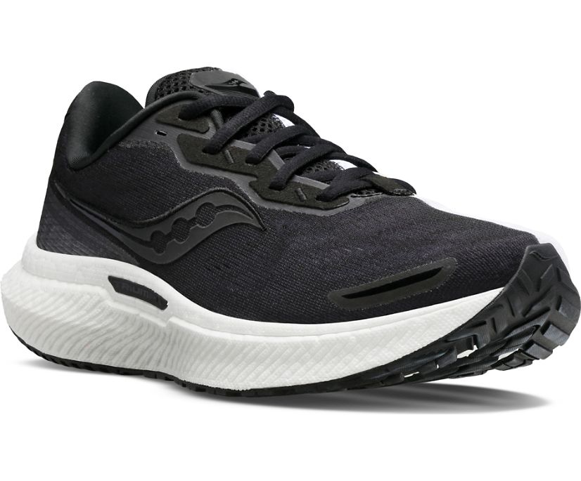 Saucony Triumph 19 Reflexion Ženske Running Patike Crne | UKEQSXQA