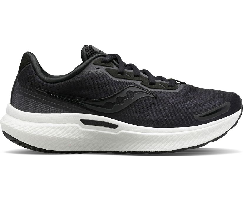 Saucony Triumph 19 Reflexion Ženske Running Patike Crne | UKEQSXQA