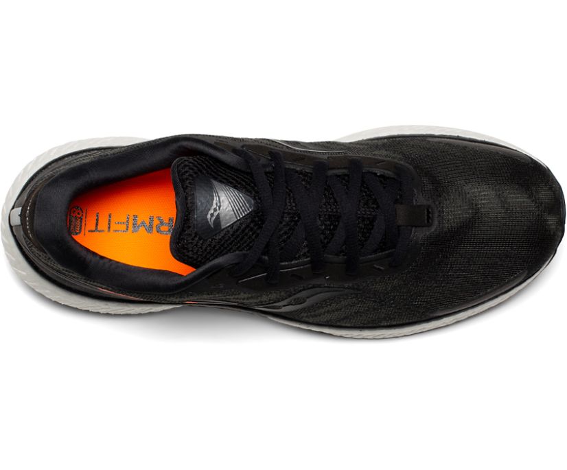 Saucony Triumph 19 Wide Muške Cipele Crne Bijele | TVT3EBHC