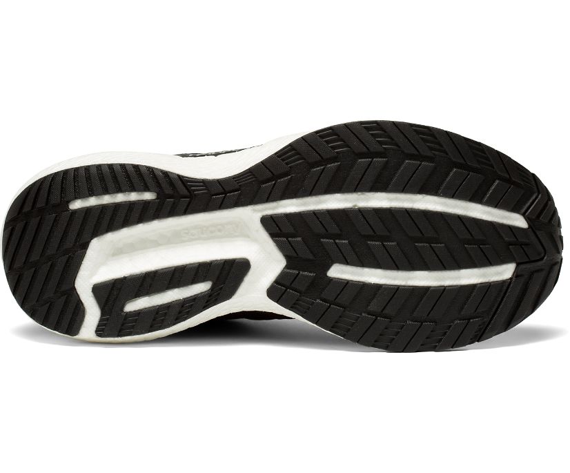 Saucony Triumph 19 Wide Ženske Cipele Crne Bijele | VYHHBXMI