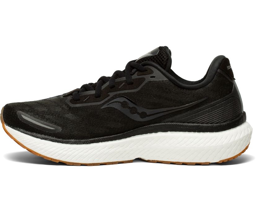 Saucony Triumph 19 Ženske Running Patike Crne Srebrne | SVDAF7MS