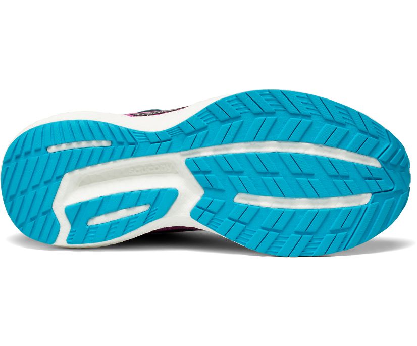 Saucony Triumph 19 Ženske Walking Patike Ljubičaste Plave | 12BFAIMR