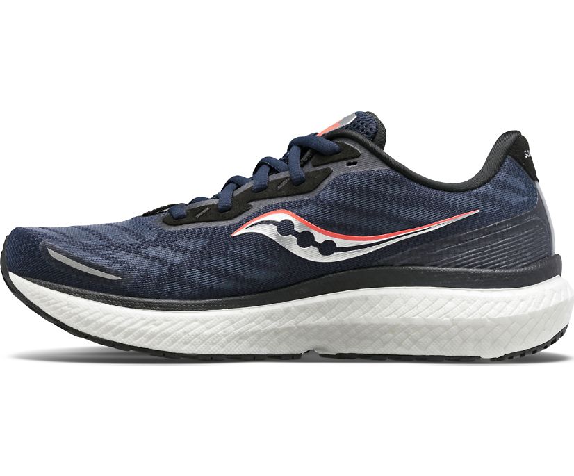 Saucony Triumph 19 Ženske Walking Patike Tamnoplave Srebrne | C7FUACZR