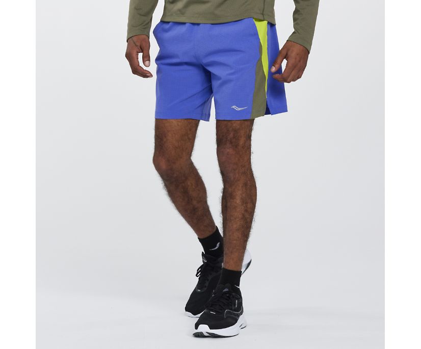 Saucony Wirebrush 7\' Short Muške Hlače Plave | A5ZYQBI4