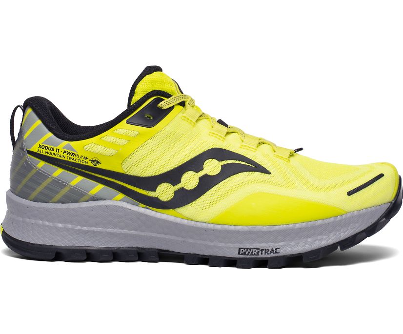 Saucony Xodus 11 Muške Hiking Patike Žute Sive | 2LEQ0FDP