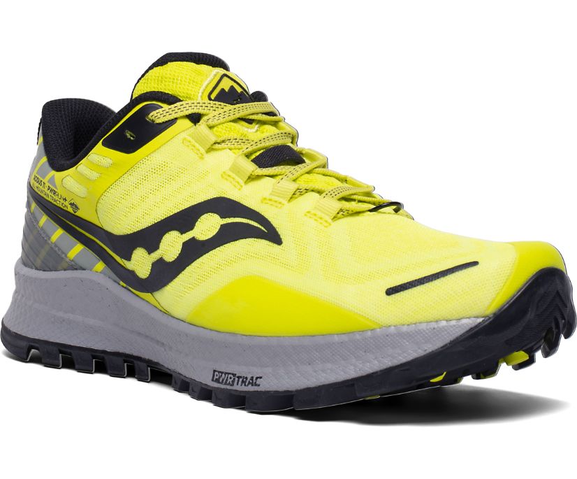 Saucony Xodus 11 Muške Trail Patike Žute Sive | QYO583E5