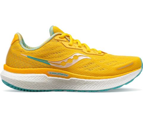 Saucony Bottomless Love Triumph 19 Ženske Walking Patike Žute | HFTG8E1U