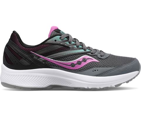 Saucony Cohesion 15 Ženske Running Patike Tamno Sive Ljubičaste | HKO796PT