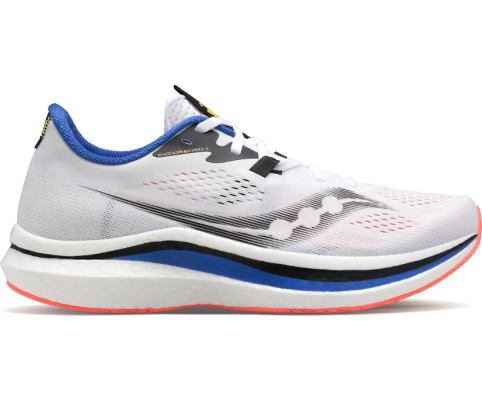 Saucony Endorphin Pro 2 Muške Running Patike Bijele Narančaste | 2TGF388N