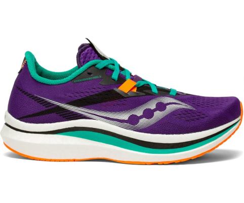 Saucony Endorphin Pro 2 Ženske Running Patike Ljubičaste Zelene | CKQOEHUU