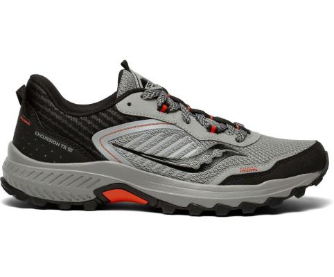 Saucony Excursion TR15 Muške Trail Patike Sive Crvene | IYBYFMVR