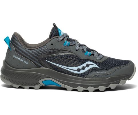 Saucony Excursion TR15 Ženske Trail Patike Tamno Sive Plave | 11ROGYFL