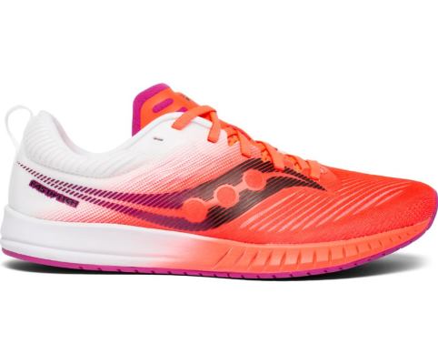 Saucony Fastwitch 9 Ženske Running Patike Narančaste Bijele | HYU5FA6R