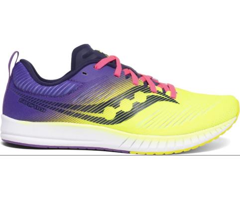 Saucony Fastwitch 9 Ženske Running Patike Žute Zelene | LASJIA8D