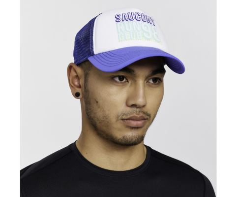 Saucony Foamie Trucker Hat Ženske Šeširi Plave | TET37KZW