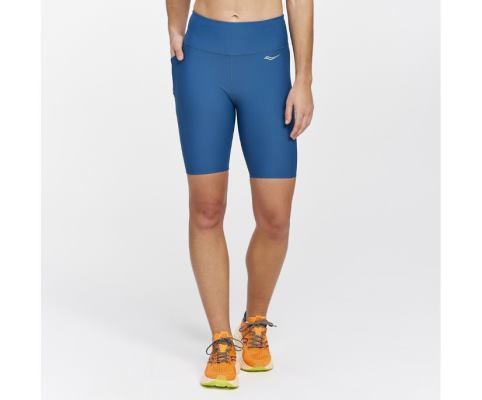 Saucony Fortify 8' Biker Short Ženske Hlače Tamnoplave | PN0T01SC