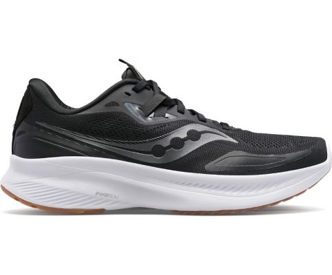 Saucony Guide 15 Ženske Walking Patike Crne Srebrne | FAXI5993