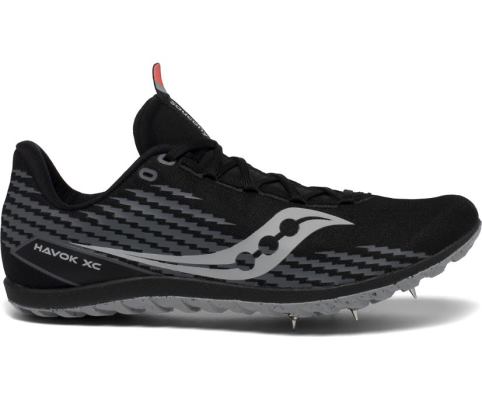 Saucony Havok XC 3 Flat Muške Running Patike Crne | 5KKUVSFM