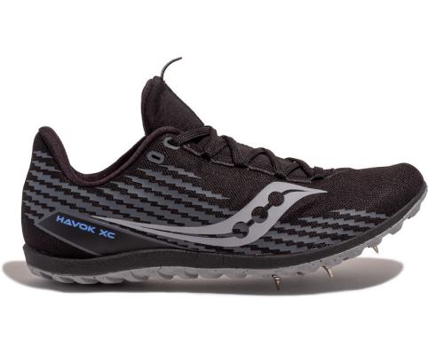 Saucony Havok XC 3 Flat Ženske Running Patike Crne | 3RFHIYA5