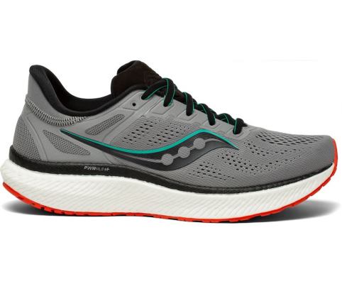 Saucony Hurricane 23 Muške Running Patike Sive Crvene | 6UAOJFVU