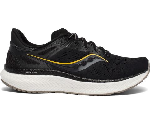 Saucony Hurricane 23 Muške Running Patike Crne Zlatne | CFY6E34H