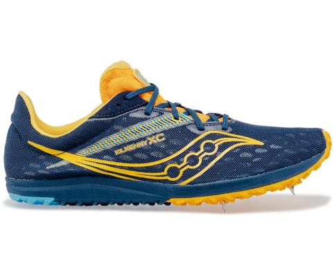 Saucony Kilkenny XC9 Flat Muške Running Patike Ljubičaste Žute | VI3L8F9R