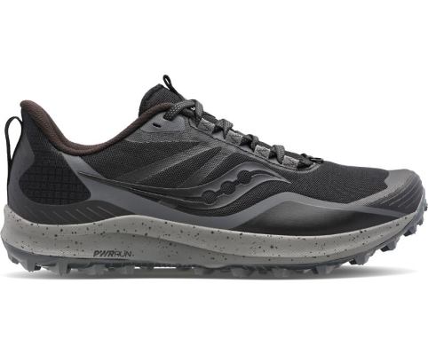 Saucony Peregrine 12 Muške Hiking Patike Crne Tamno Sive | B0LSV49O